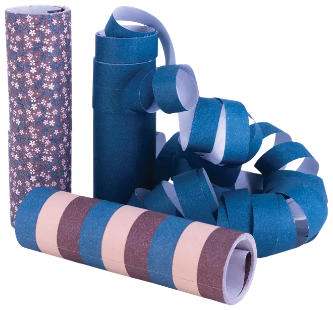 Serpentiner blomsterprint 3 stk.