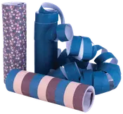 Serpentiner blomsterprint 3 stk.