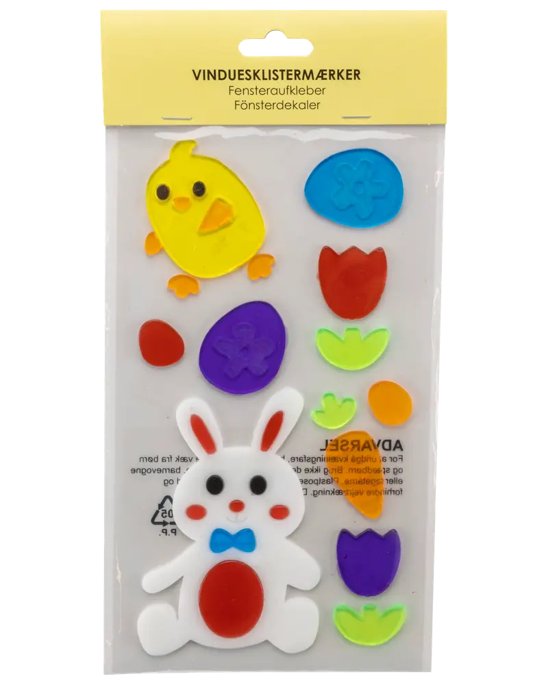 Vinduesklistermærker - Påske