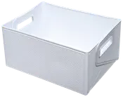 Foldekasse 33 x 23,5 x 15,5 cm hvid