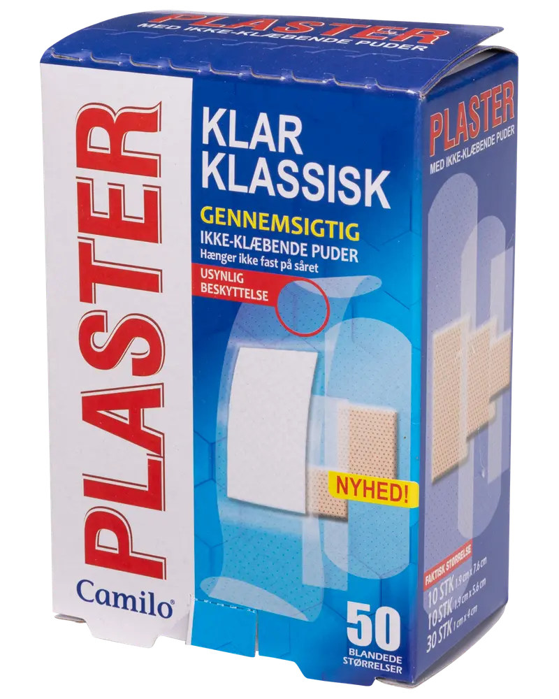 Plåster i olika storlekar
