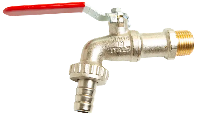 Kugleaftaphane 3/4" M/N med L-greb