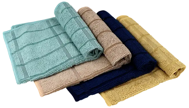 Mikrofiberklud 30x30 cm - 4 stk