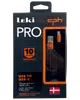 Leki bycph PRO USB til USB-C kabel, 1,0 m langt, sort med orange detaljer, til opladning og synkronisering, 10 års garanti, dansk design, stærk og holdbar.