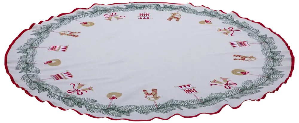 Julgransmatta 120 cm