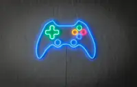 BRIGHT DESIGN Neonskilt gamepad H. 40 x B. 60 cm