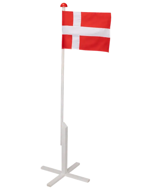 Flagstang med Dannebrog - 150 cm
