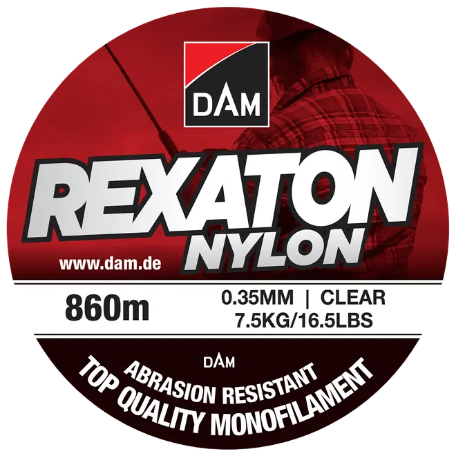 DAM Nylon Fiskeline 860 m 0,35 mm - clear