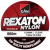 DAM Nylon Fiskeline 860 m 0,35 mm - clear