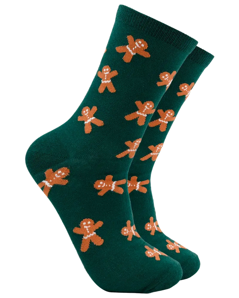 Mysiga strumpor med julmotiv