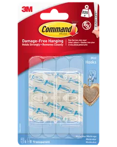 Command™ Minikrok Transparent