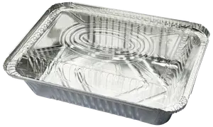 Alubakke med låg 5,5 x 16 x 22 cm 10-pak