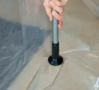 Støvvæg i bæretaske