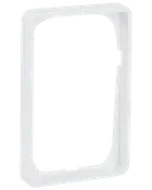 LK FUGA Ramme BASELINE 50 1 ½ modul - hvid