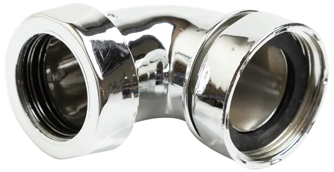 Avloppsrör böj 1 1/4\"x32 krom