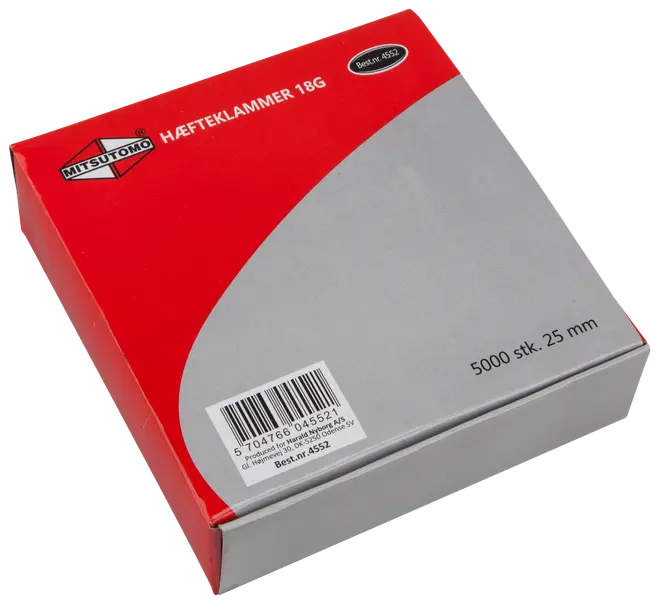Häftklammer 25 mm 5000 st/pkt