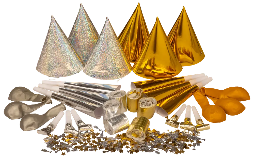 Nyårsset guld/silver 31 delar