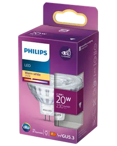 PHILIPS Stiftlampa 2,9W GU5,3 MR16