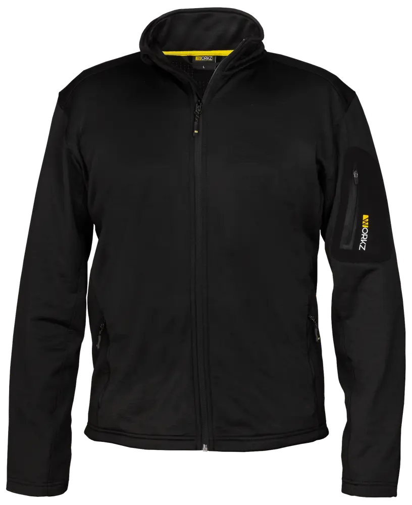 Jacka i microfleece