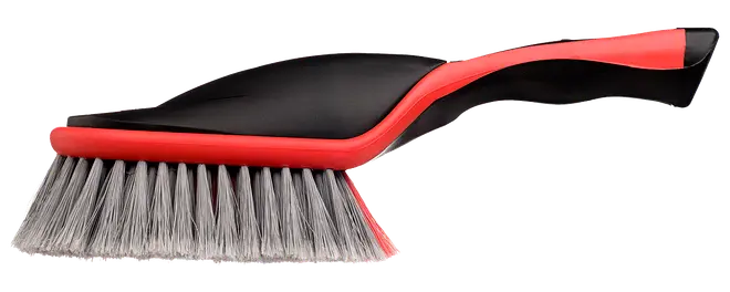 Bilborste med vattenbehållare