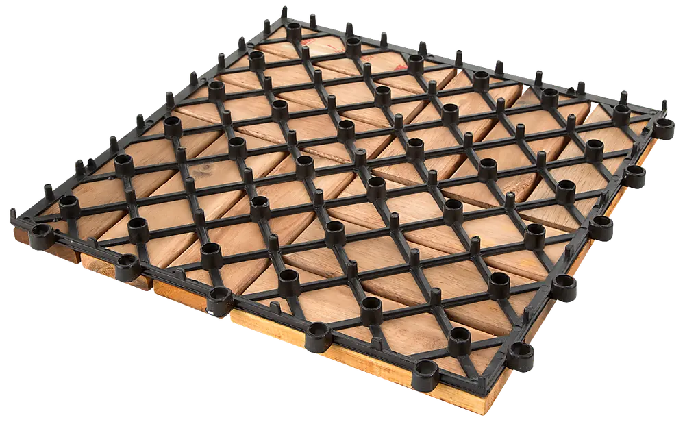 Træflise 30 x 30 cm