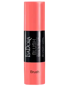 IsaDora Blush Stick'n Brush - Cheeky Coral