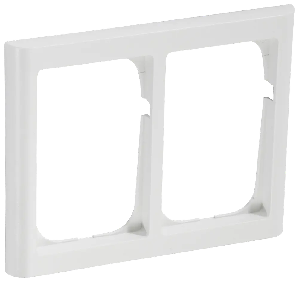 LK FUGA Softline 63 1½ modul vandret - hvid
