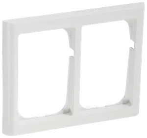 LK FUGA Softline 63 1½ modul vandret - hvid