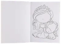 Målarbok med klistermärken