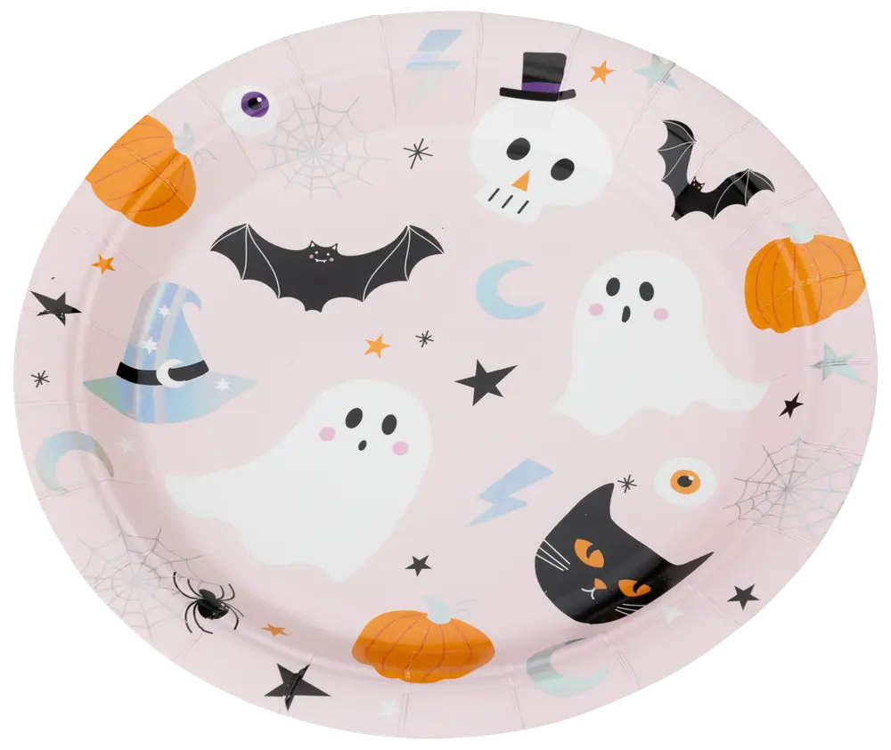 Halloween tallrik 6-pack