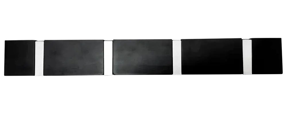 Klädhängare 4 krokar - Svart