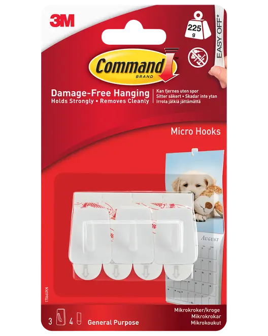 Command™ Minikrok – 3-pack