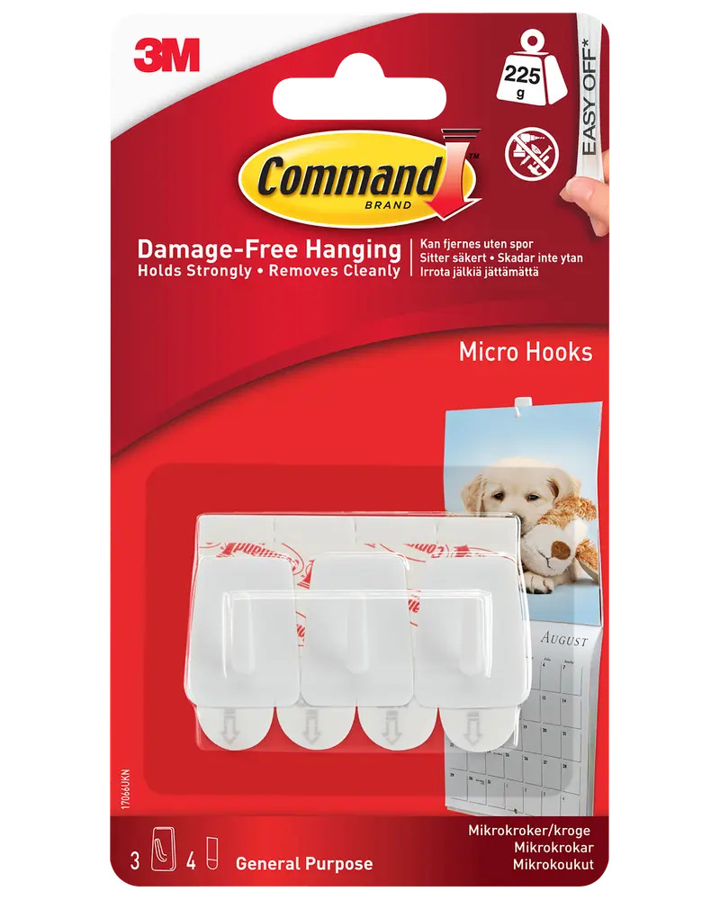 Command™ Minikrok – 3-pack