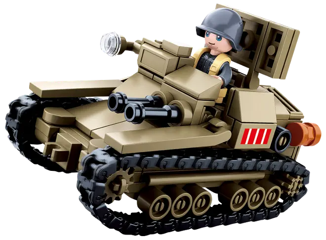 Sluban Army Tank M38-B0709 - 183 dele