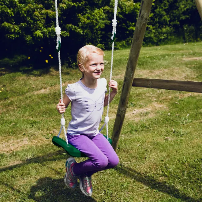 Nordic Play Active Gyngesæde med reb - grøn