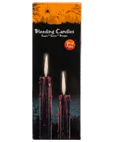 Halloweenljus svart/röd - 3-pack