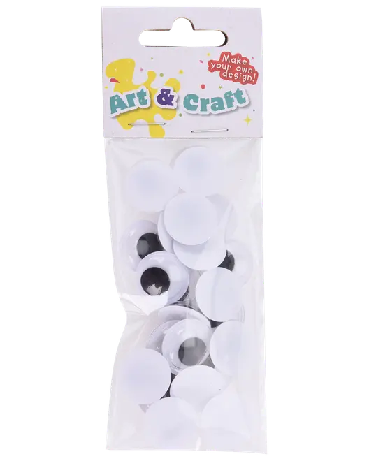 Googly eyes i 3 størrelser