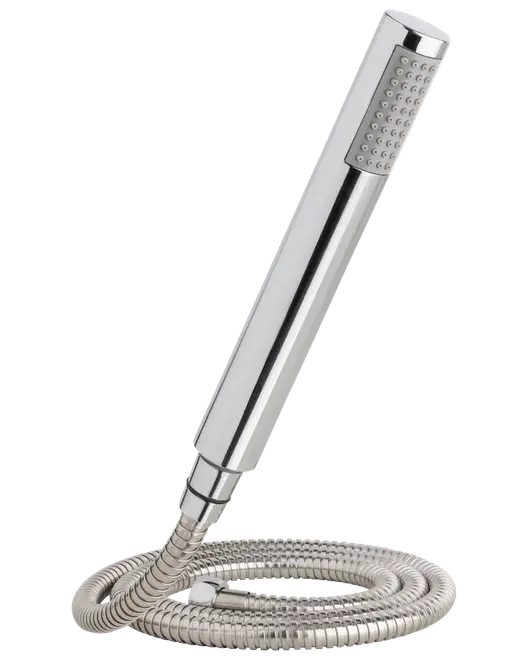 CARLSBAD Håndbruser slim med slange rustfrit - ass