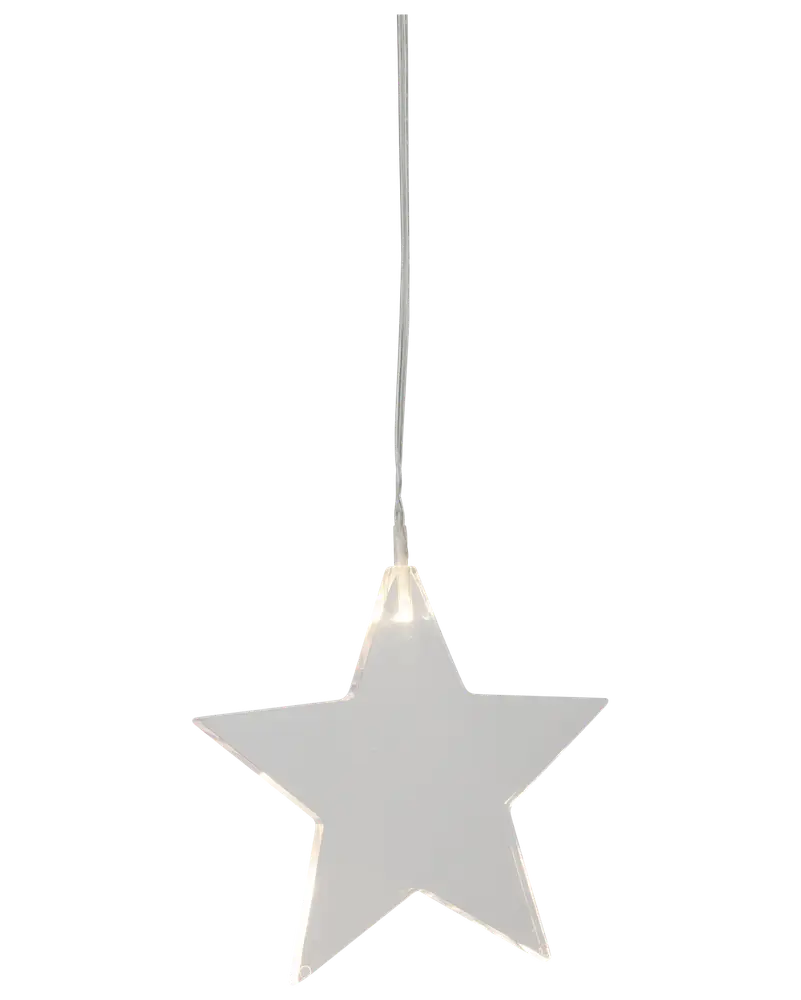 Stjärna akryl 11,5 cm