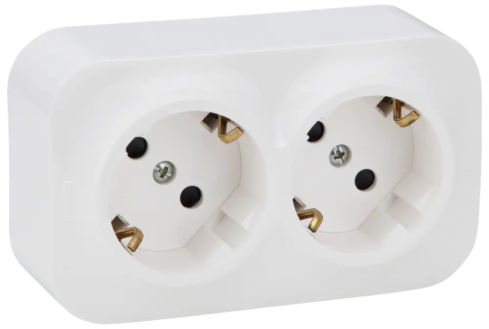 Legrand Stikkontakt dobbelt med schuko