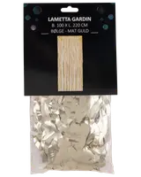 Glitterdraperi med vågor - guld