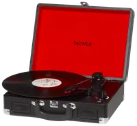 Denver Pladespiller Sort