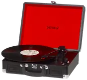 Denver Pladespiller Sort