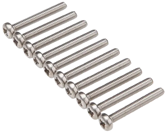 Arvid Nilsson Maskinskrue A4 PH M4 x 30 mm 10-pak