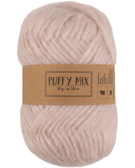 Garn Puffy ull 50 g