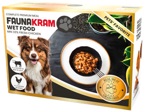 FAUNAKRAM PREMIUM HUND 8X100 G