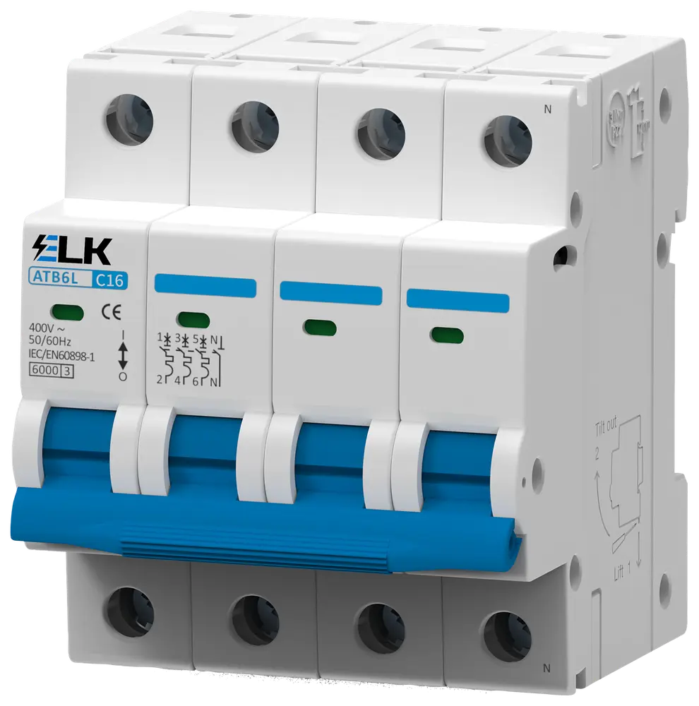 Automatsikring 3 P + NC 16 A