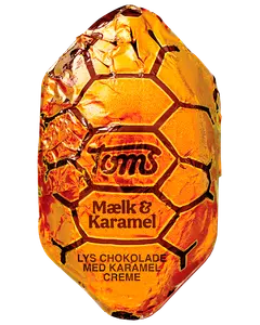 Toms Kæmpe Skildpadde Mælk & Karamel 28 g