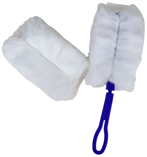 Støvkost med 3 børstehoveder