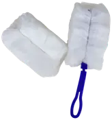 Støvkost med 3 børstehoveder